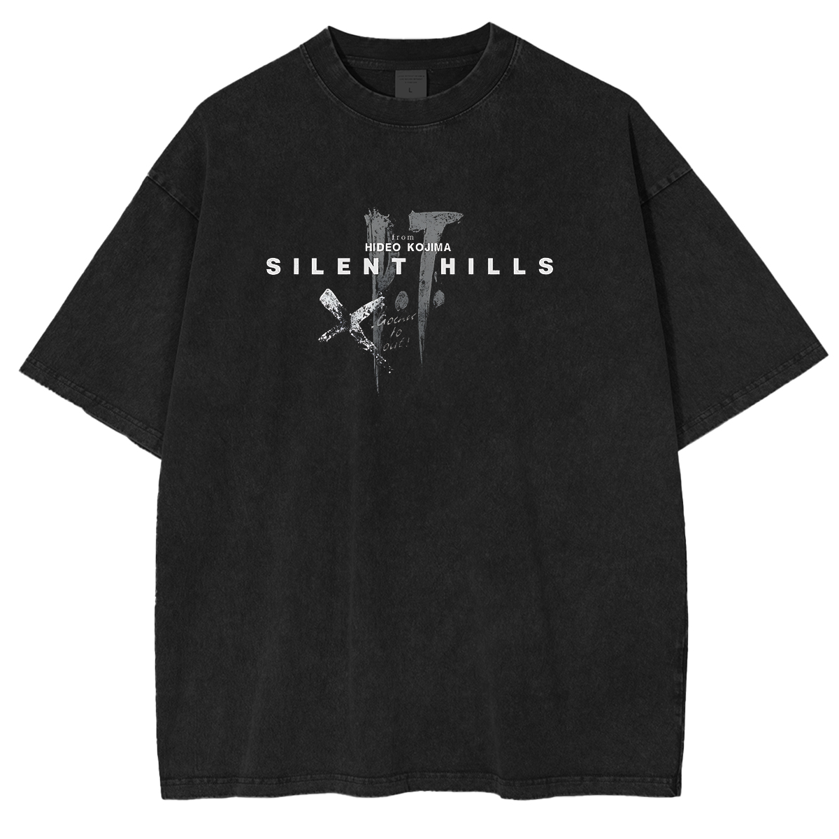 Silent Hill Genesis Vintage Unisex Washed T-Shirt