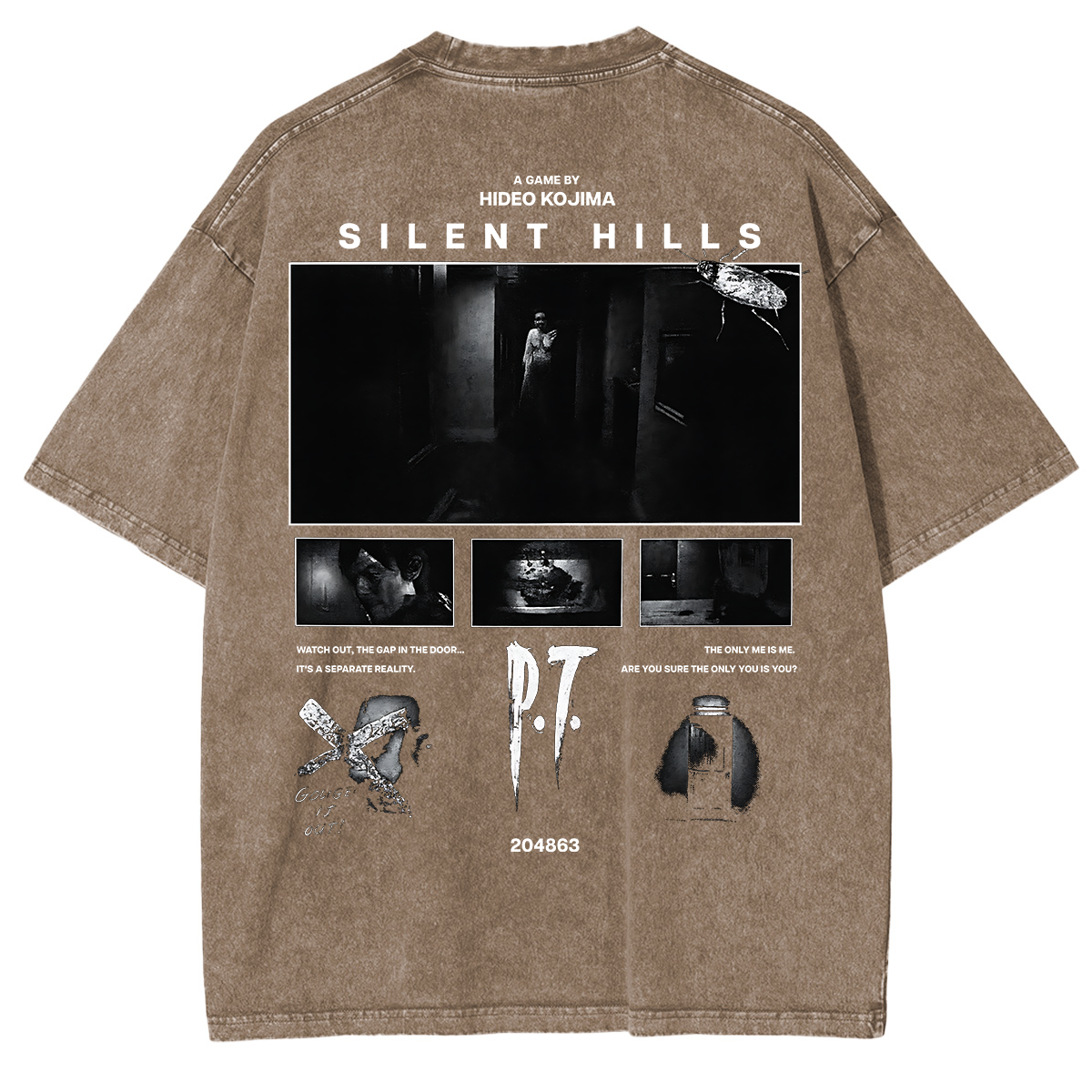 Silent Hill Genesis Vintage Unisex Washed T-Shirt