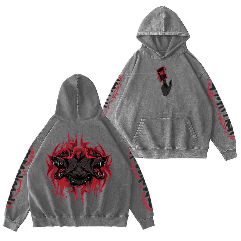 Arcane Pitfighter Unisex Washed Hoodie