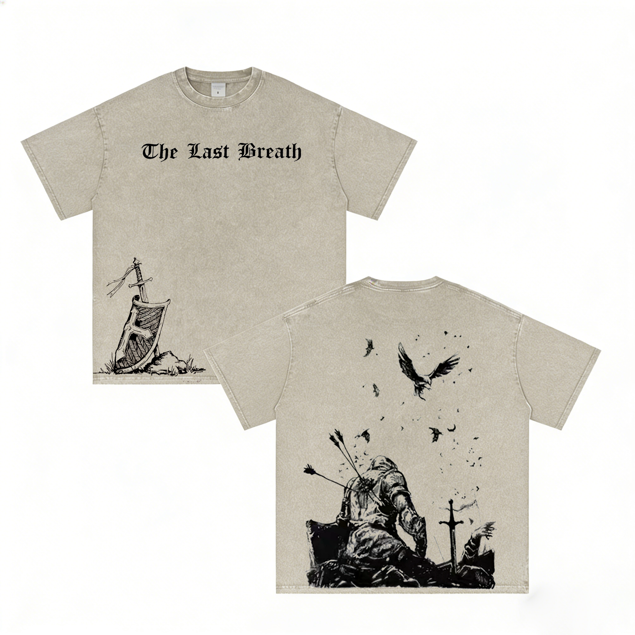 Medieval knights Washed T-shirt/Crewneck/Hoodie