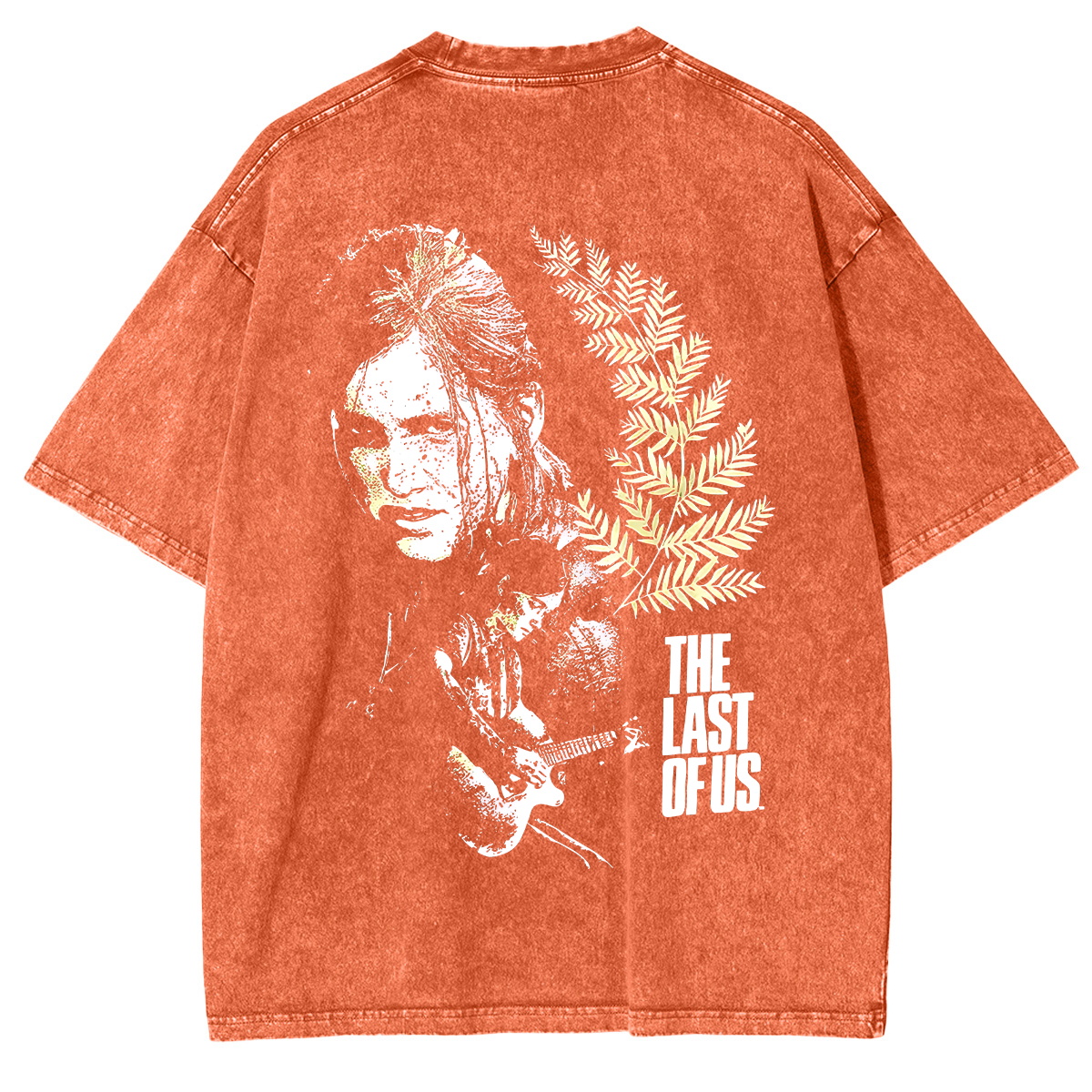 The Last Of Us Ellie Fern Two-Sided Vintage Washed Unisex T-Shirt