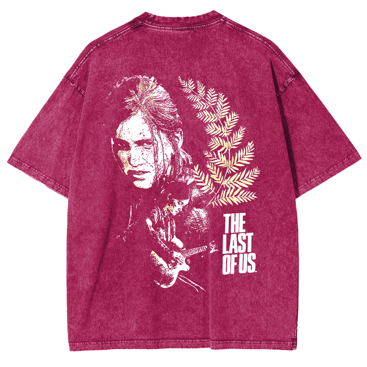 The Last Of Us Ellie Fern Two-Sided Vintage Washed Unisex T-Shirt