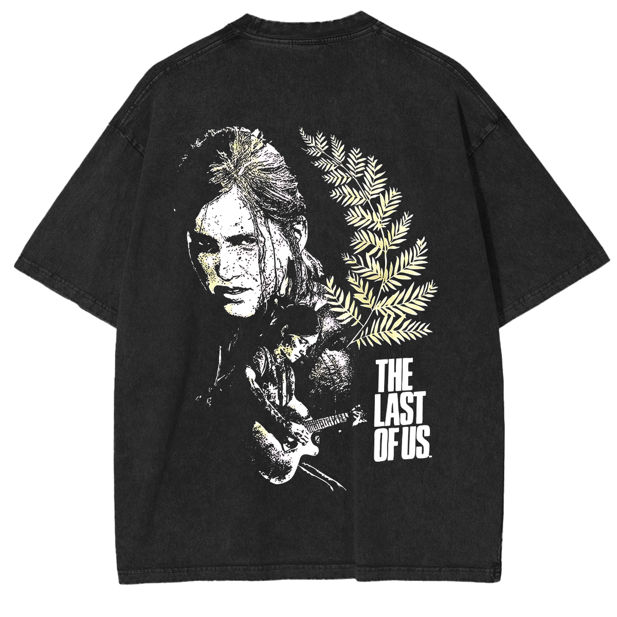 The Last Of Us Ellie Fern Two-Sided Vintage Washed Unisex T-Shirt