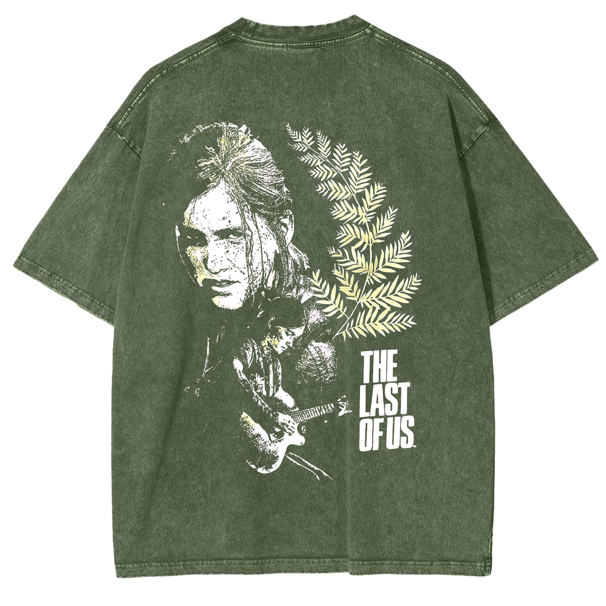 The Last Of Us Ellie Fern Two-Sided Vintage Washed Unisex T-Shirt