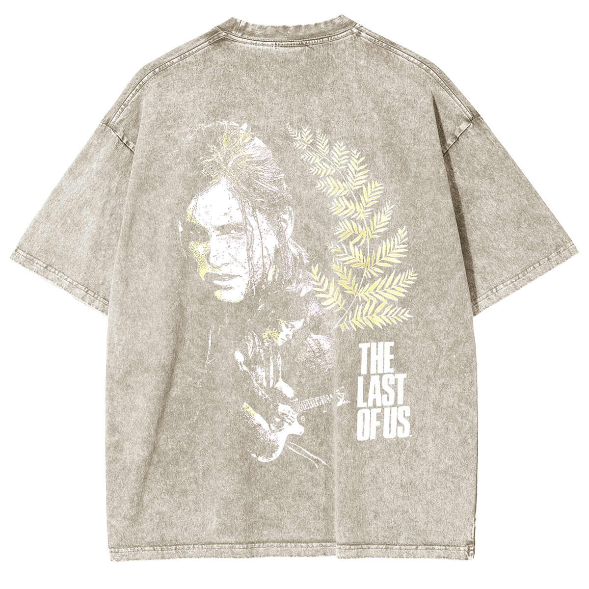 The Last Of Us Ellie Fern Two-Sided Vintage Washed Unisex T-Shirt