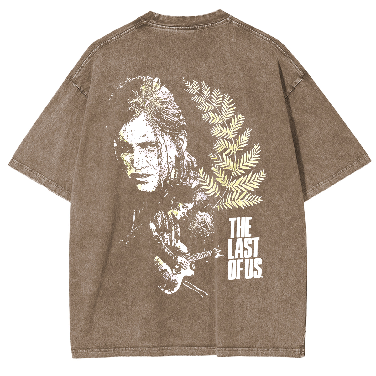 The Last Of Us Ellie Fern Two-Sided Vintage Washed Unisex T-Shirt