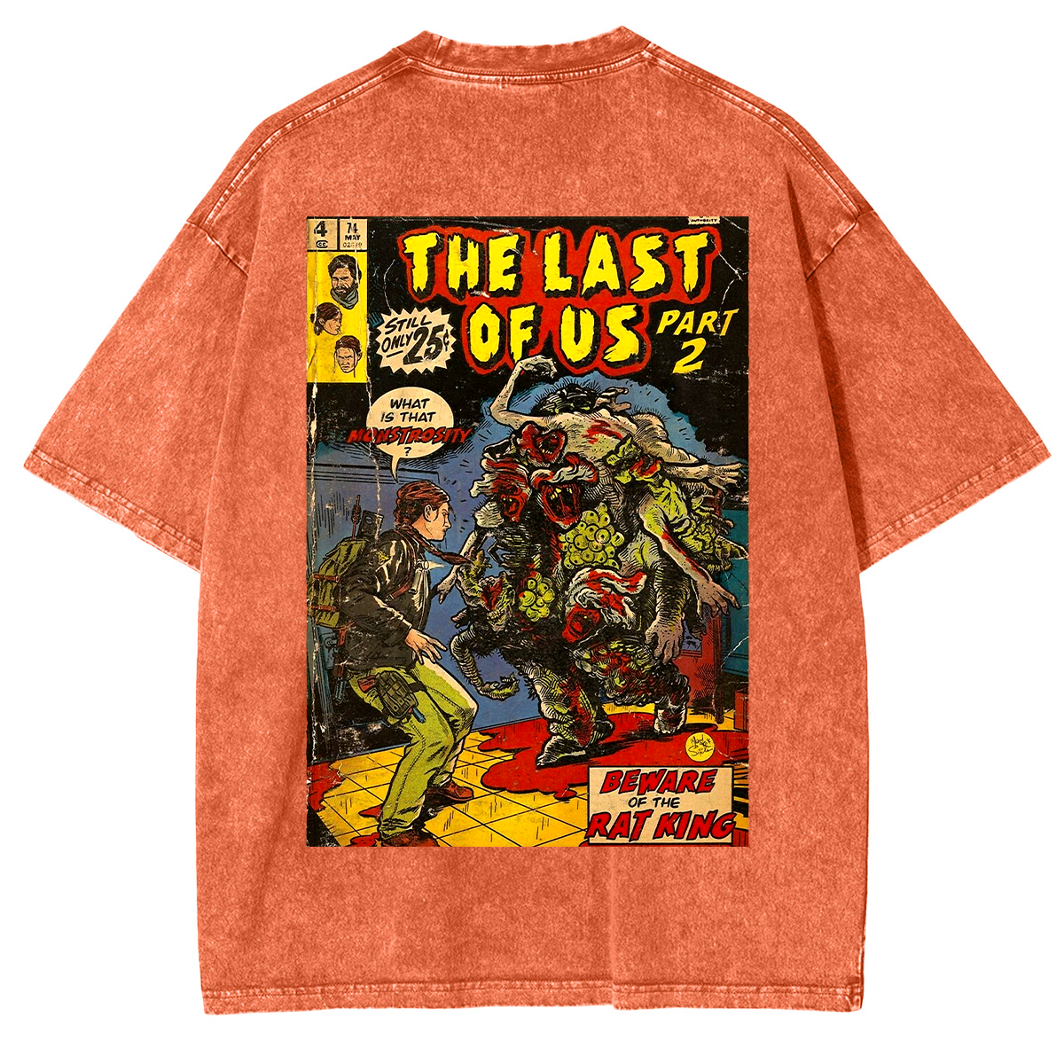 The Last of Us Rat King Vintage Washed Unisex T-Shirt