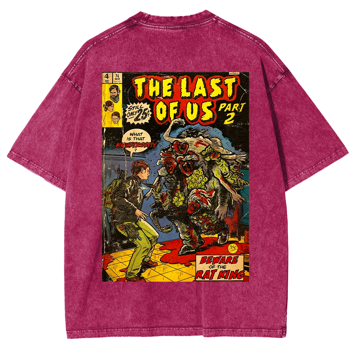 The Last of Us Rat King Vintage Washed Unisex T-Shirt