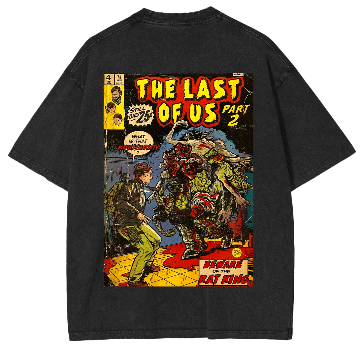 The Last of Us Rat King Vintage Washed Unisex T-Shirt