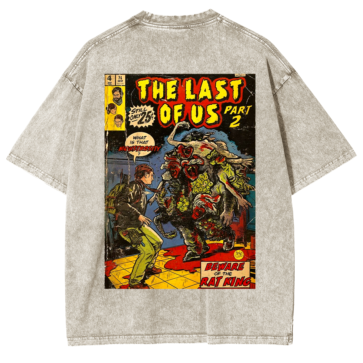 The Last of Us Rat King Vintage Washed Unisex T-Shirt