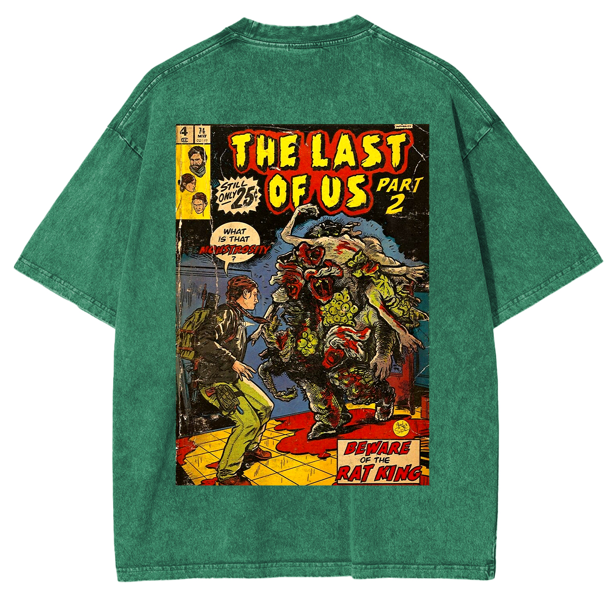 The Last of Us Rat King Vintage Washed Unisex T-Shirt