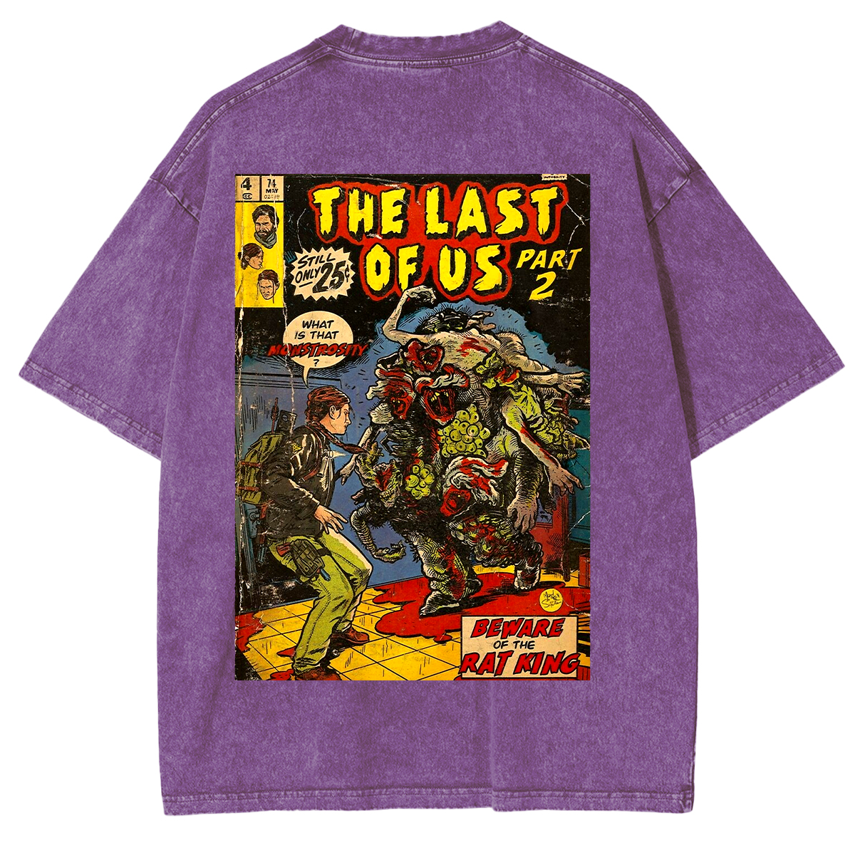 The Last of Us Rat King Vintage Washed Unisex T-Shirt