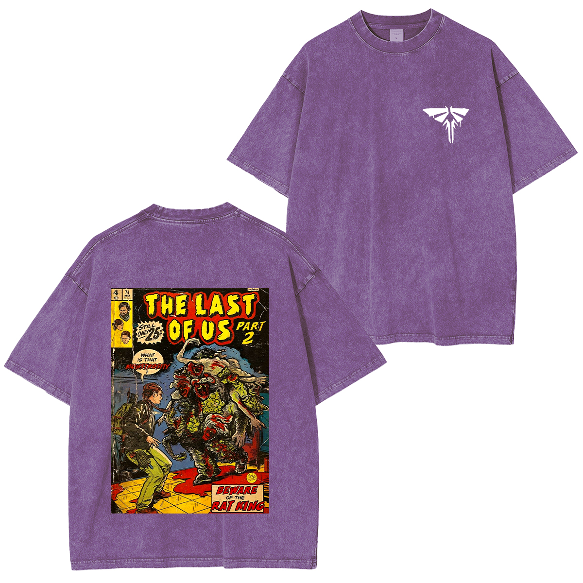 The Last of Us Rat King Vintage Washed Unisex T-Shirt