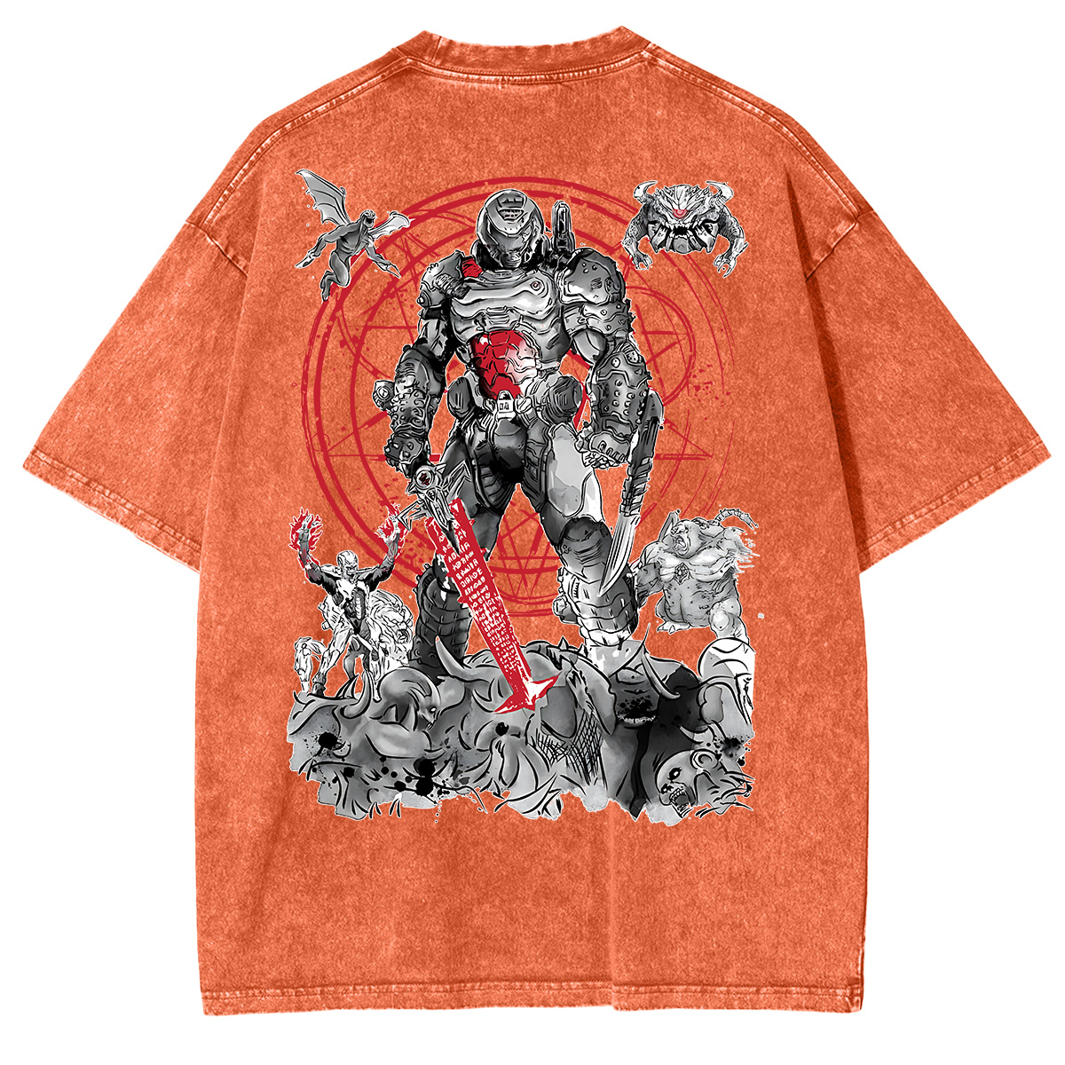 The Hell Walker v.2 Unisex Washed T-Shirt