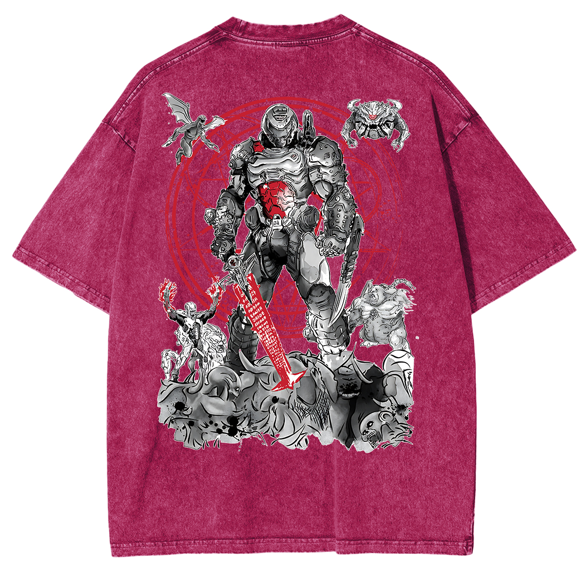 The Hell Walker v.2 Unisex Washed T-Shirt