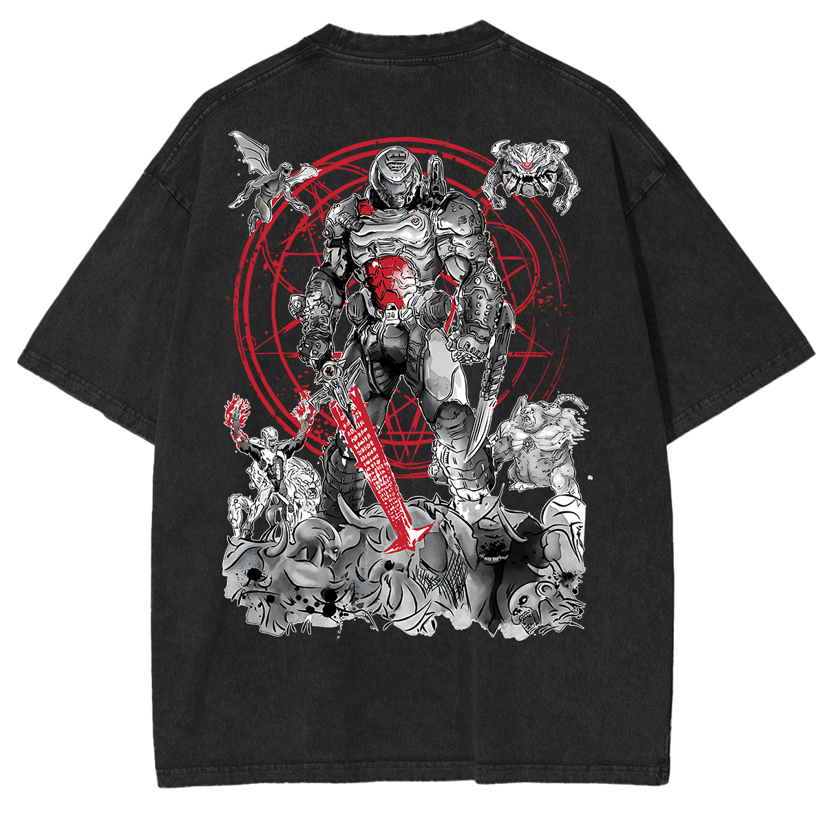 The Hell Walker v.2 Unisex Washed T-Shirt