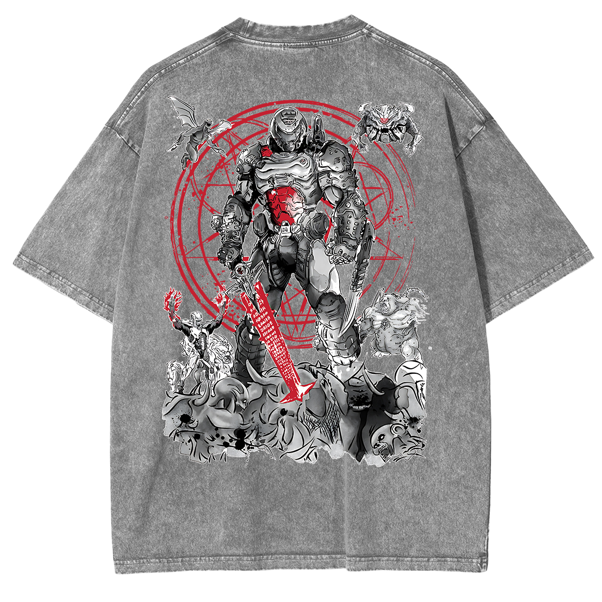 The Hell Walker v.2 Unisex Washed T-Shirt