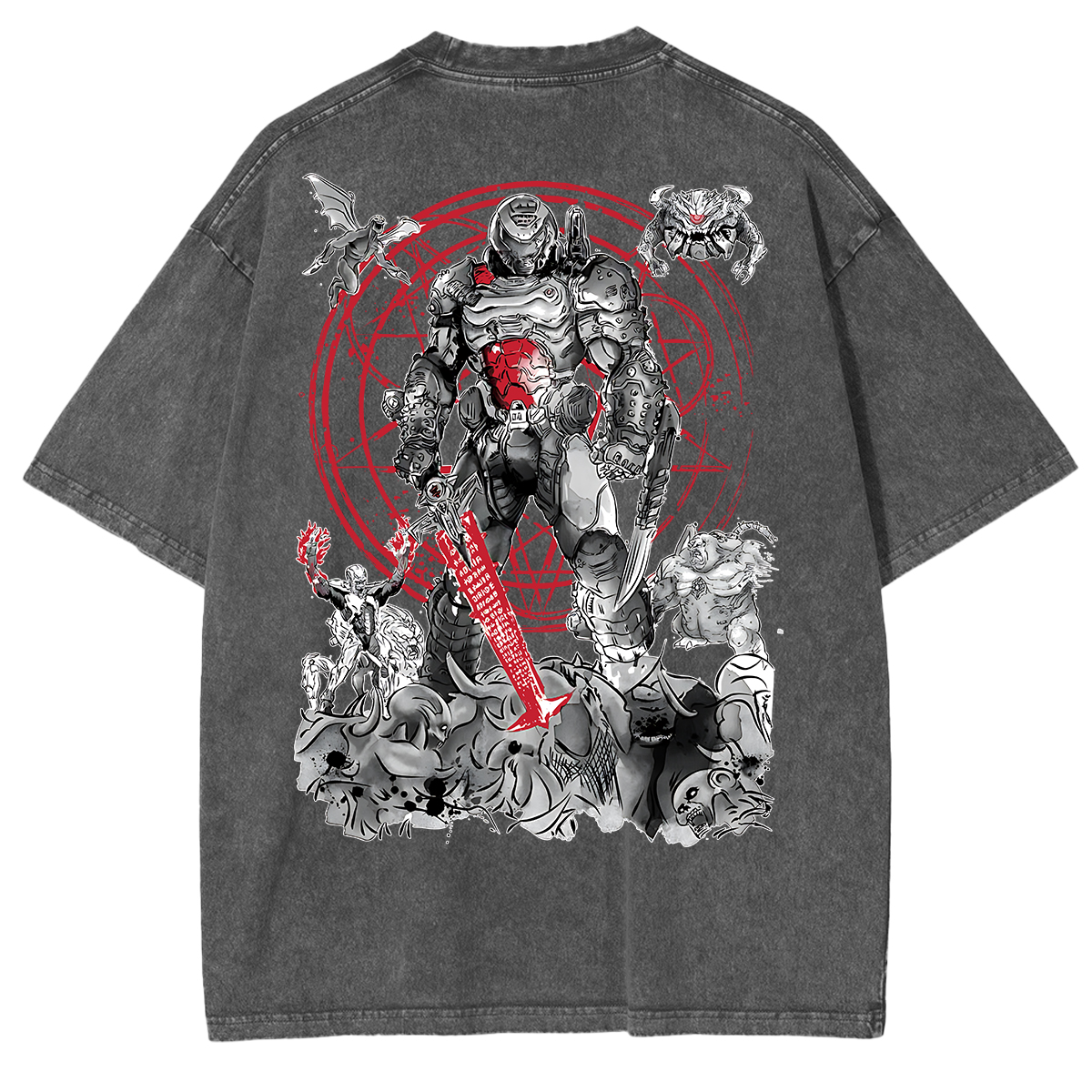 The Hell Walker v.2 Unisex Washed T-Shirt