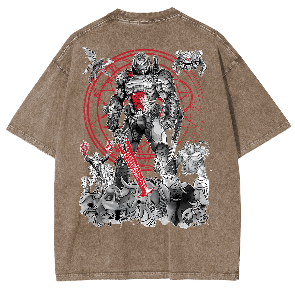 The Hell Walker v.2 Unisex Washed T-Shirt