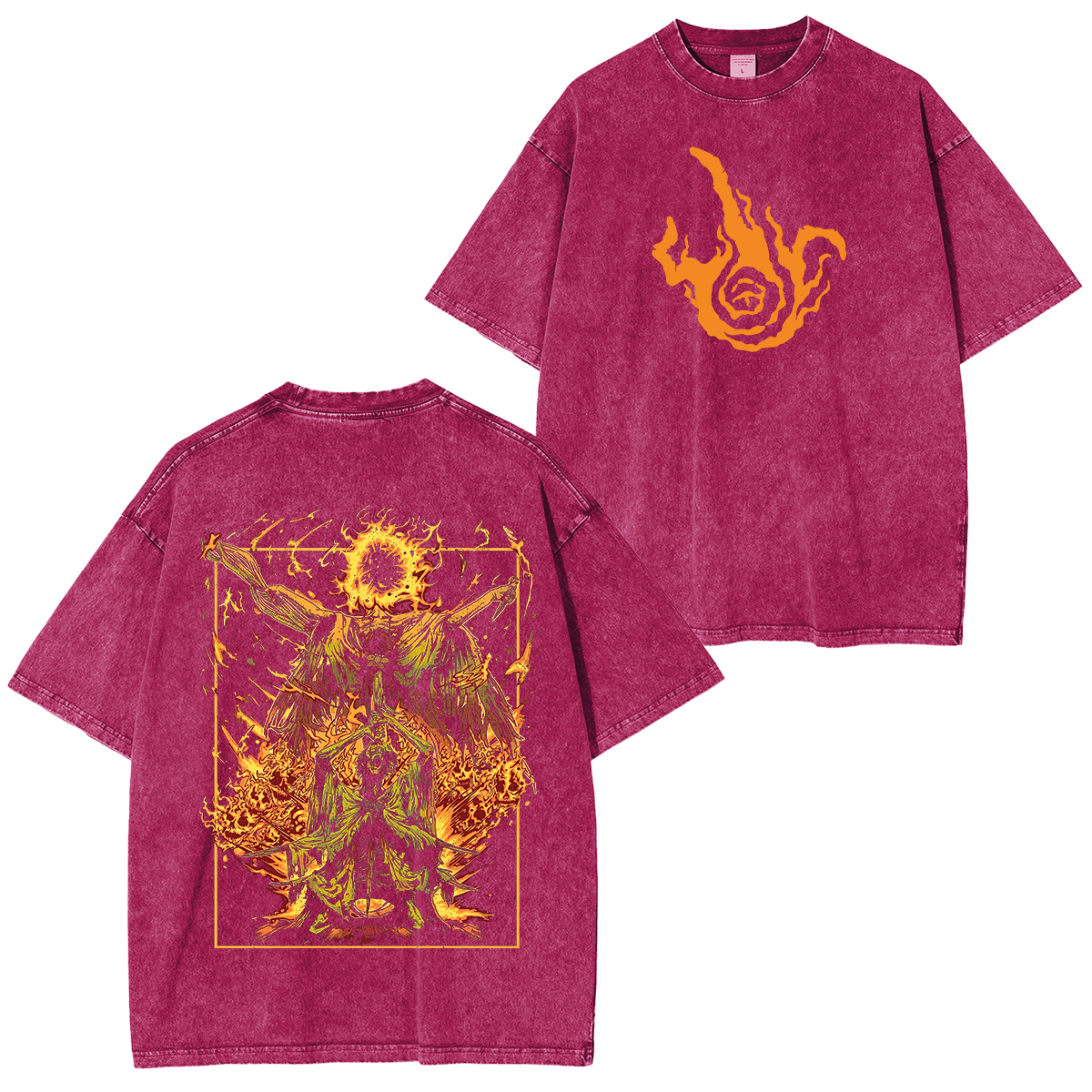 Midra Lord of Frenzied Flame Vintage Washed Unisex T-Shirt