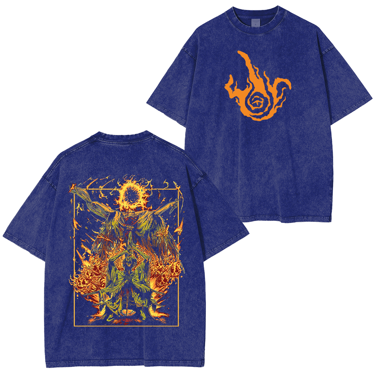 Midra Lord of Frenzied Flame Vintage Washed Unisex T-Shirt