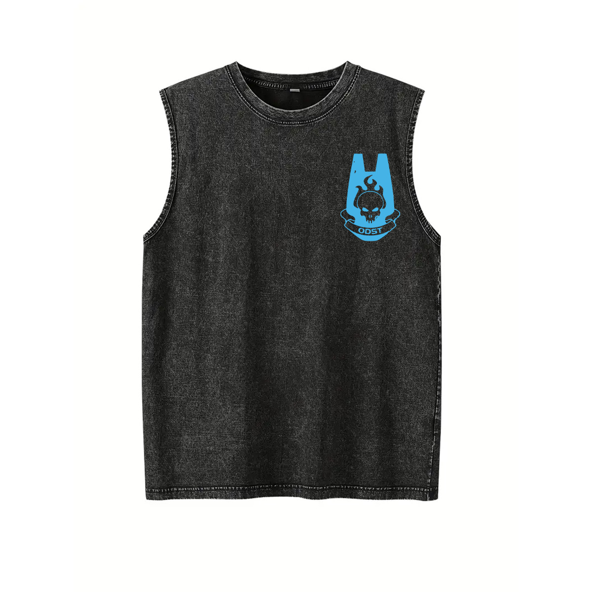 The Rockie Halo 3: ODST game 2 Sides Unisex Washed Tank Top