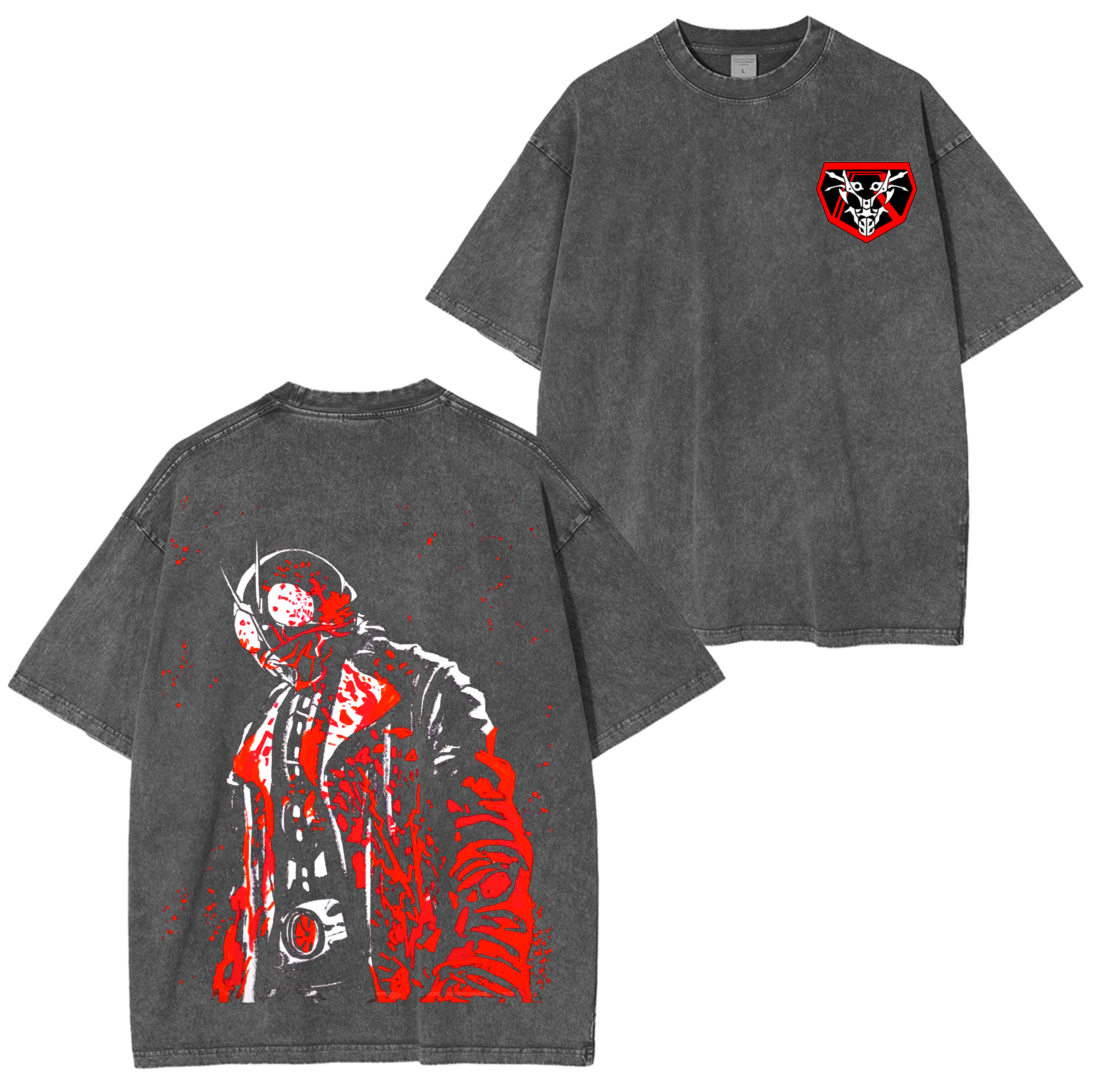 Kamen Rider Zero One Washed T-shirt/Crewneck/Hoodie