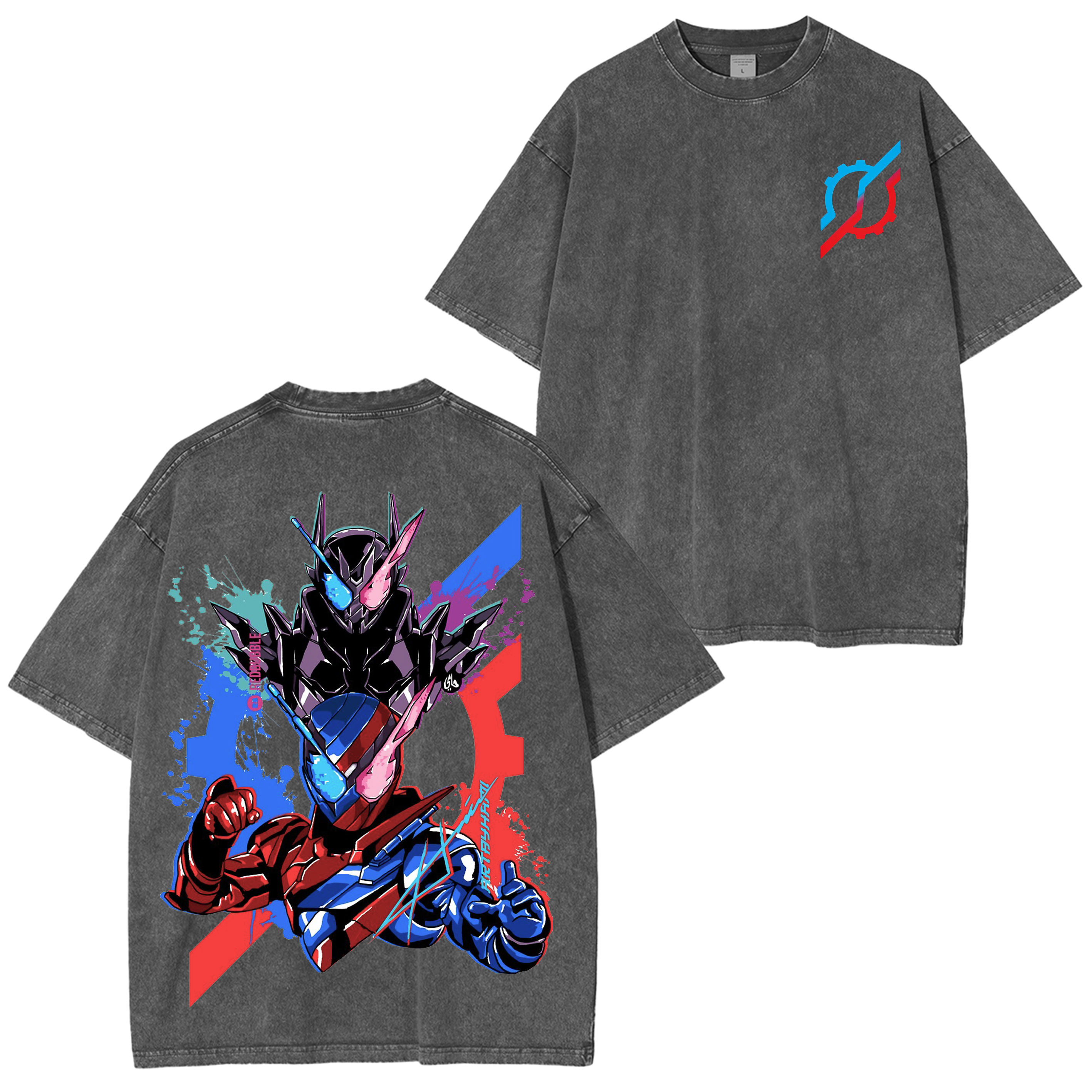Kamen Rider Washed T-shirt/Crewneck/Hoodie