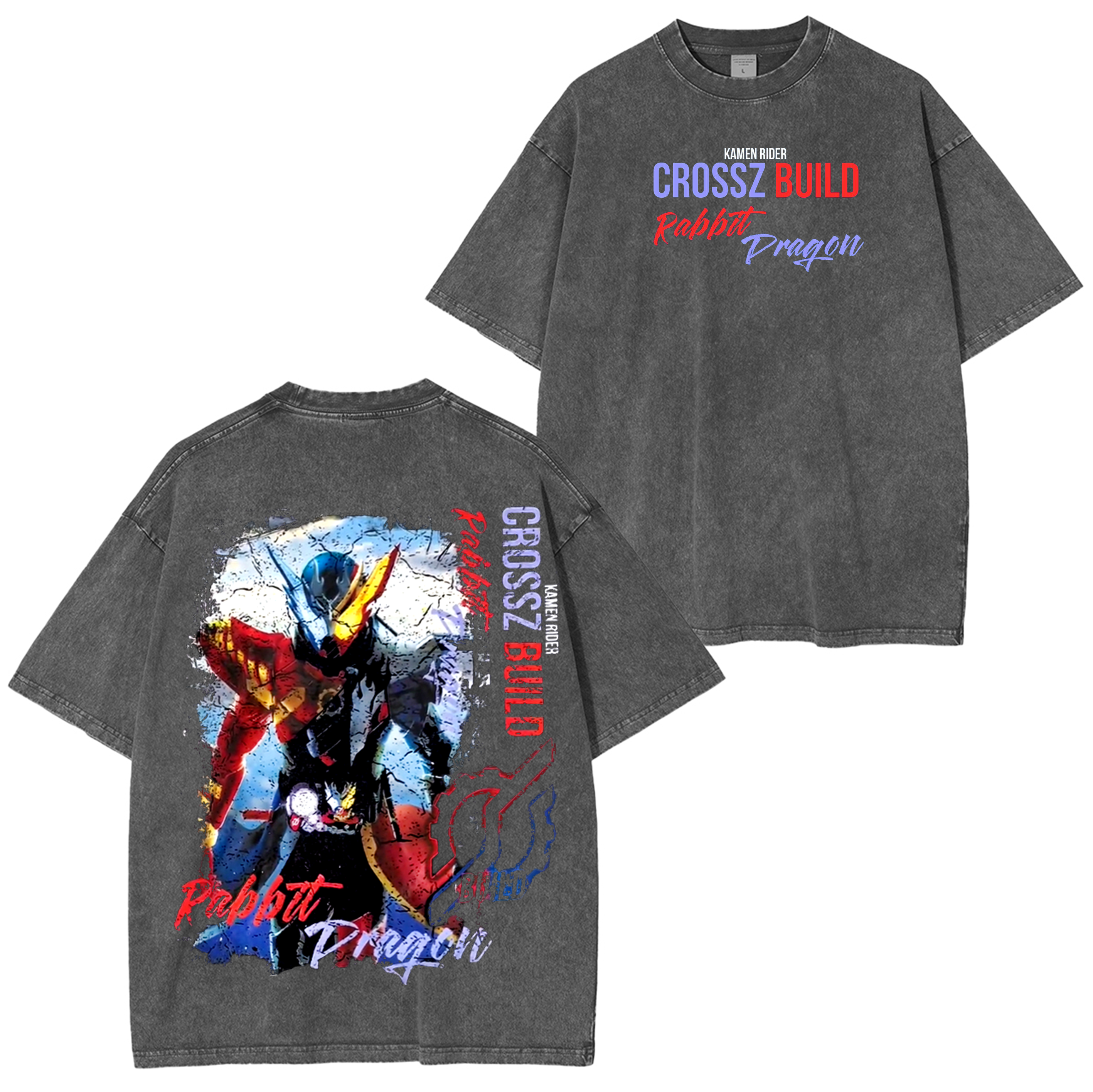 Kamen Rider Washed T-shirt/Crewneck/Hoodie