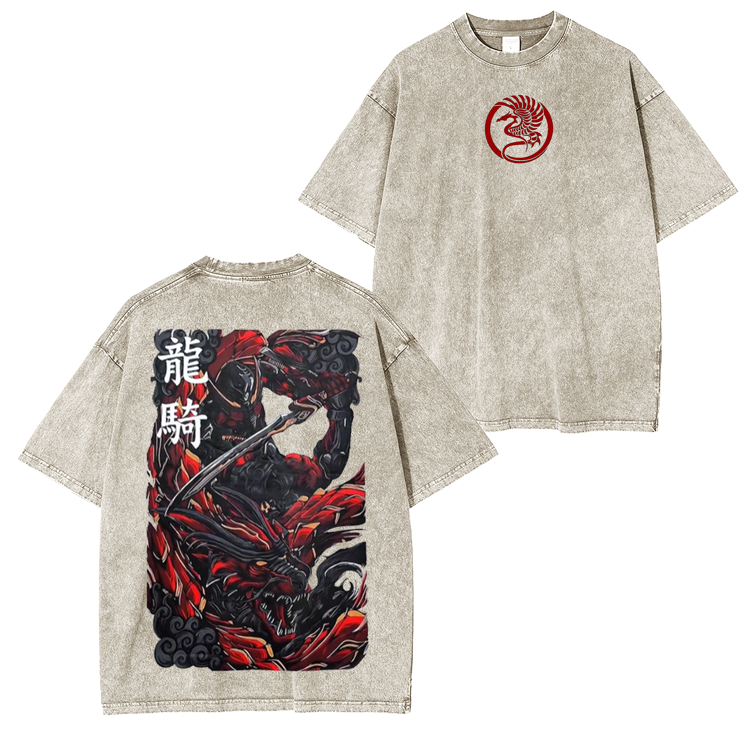 Kamen Rider Ryuki Washed T-shirt/Crewneck/Hoodie