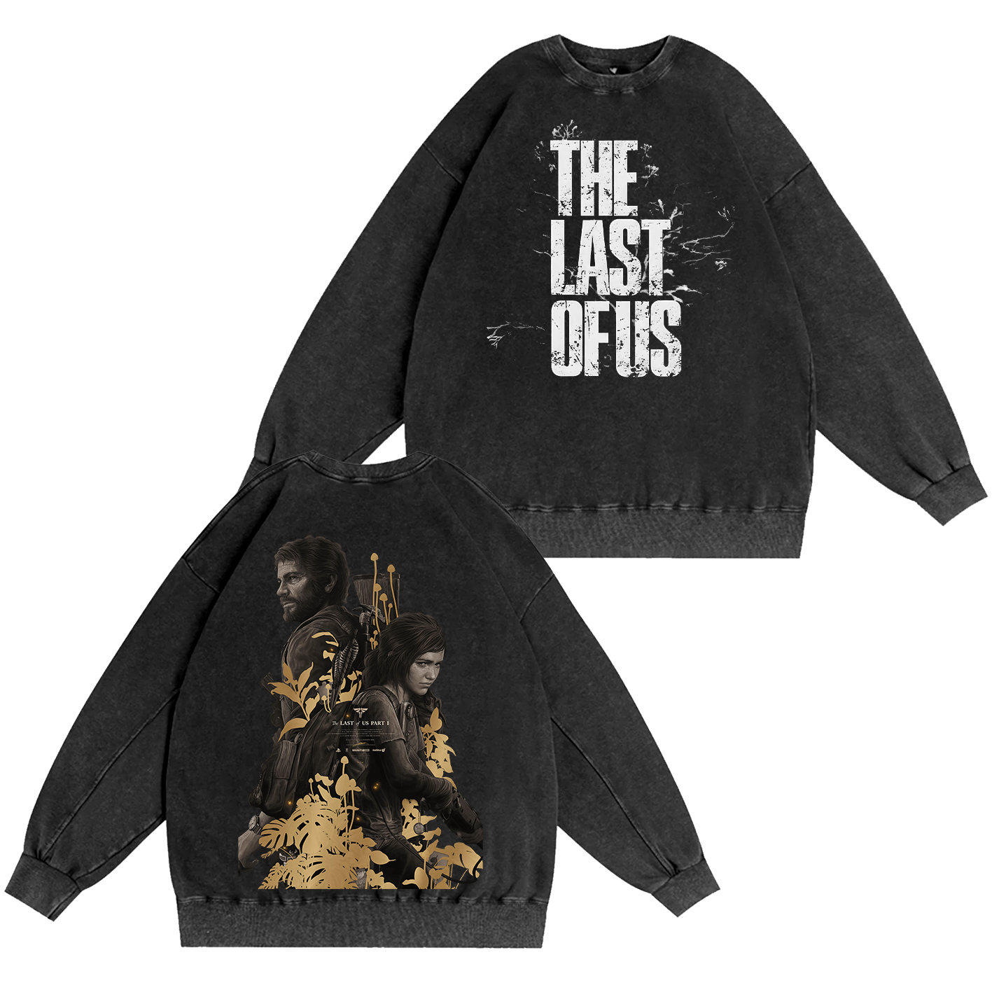 Vintage The Last of Us Unisex Washed T-Shirt