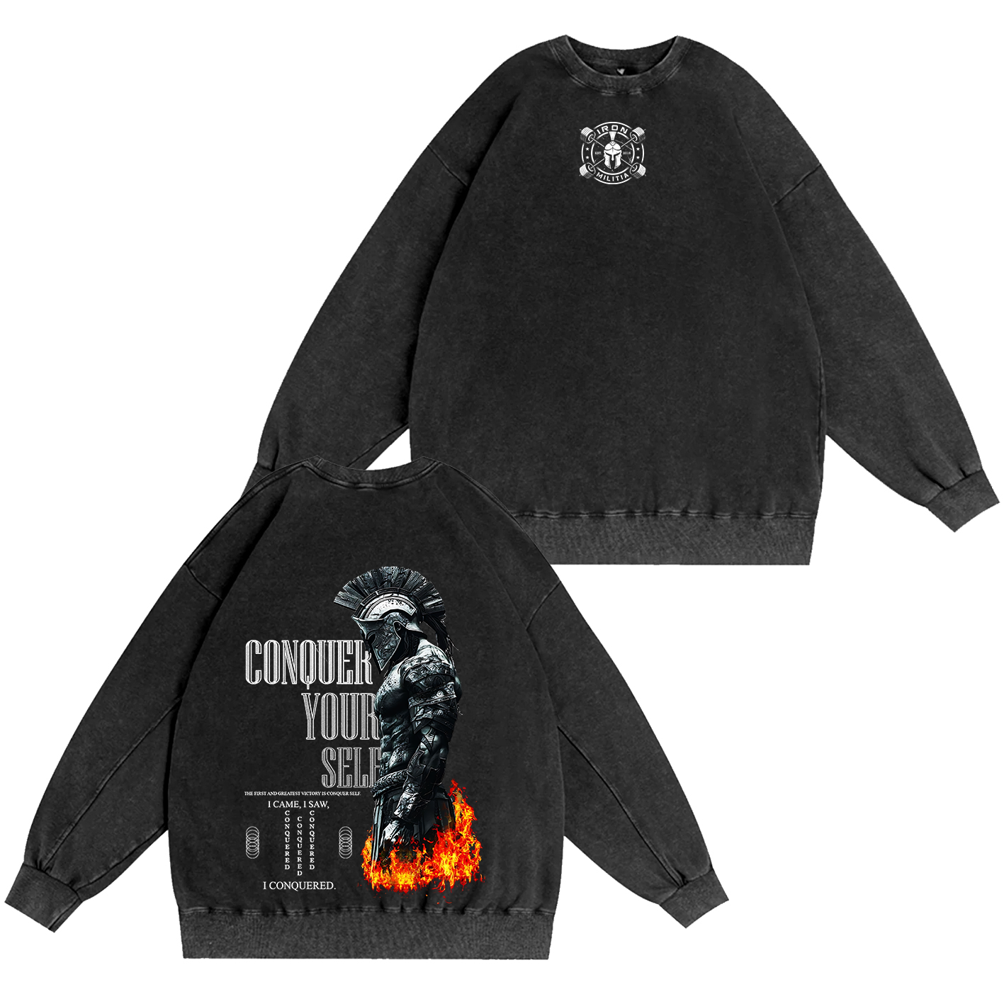 Conquer yourself Oversized T-shirt/Crewneck/Hoodie