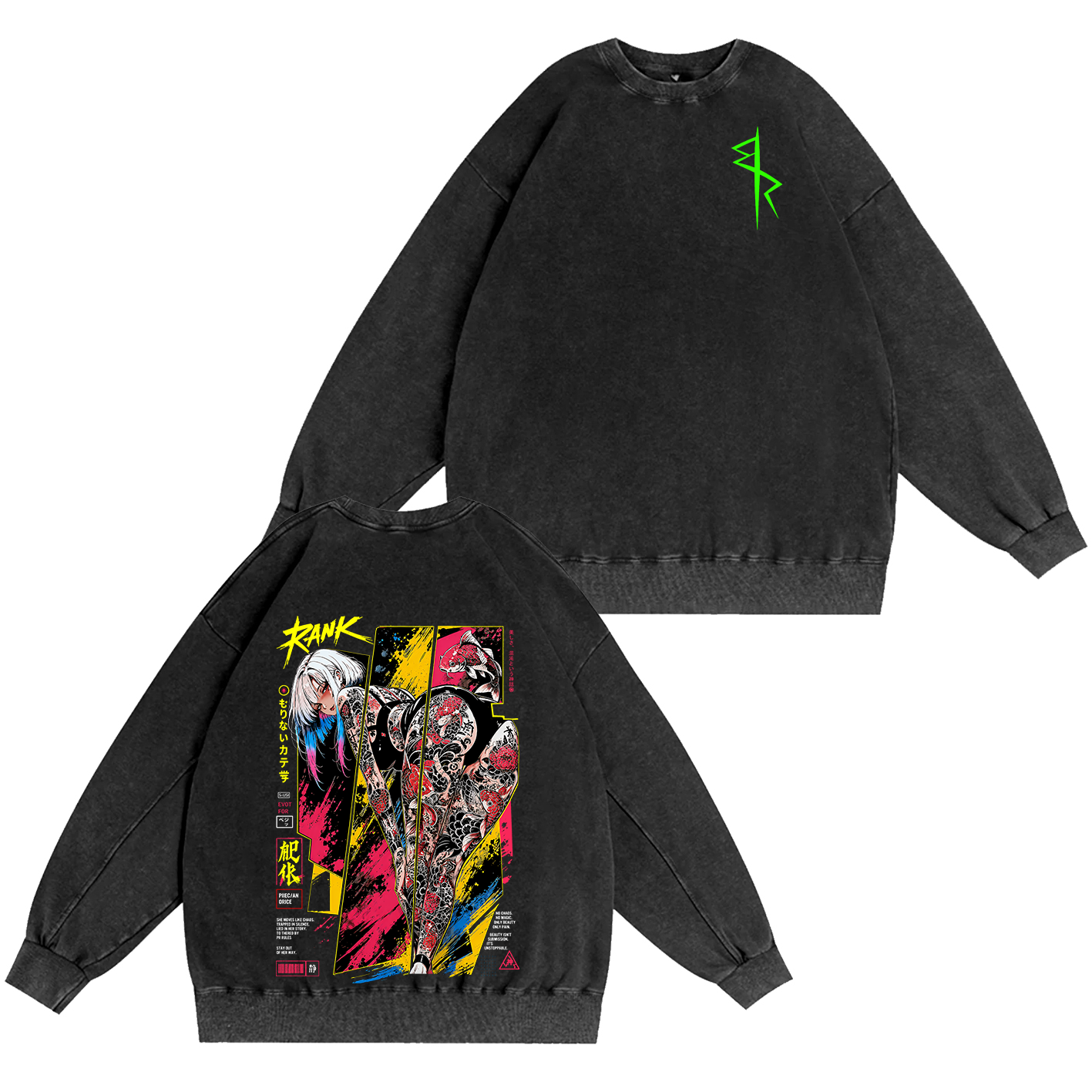 Lucy Cyberpunk Oversized T-shirt/Crewneck/Hoodie