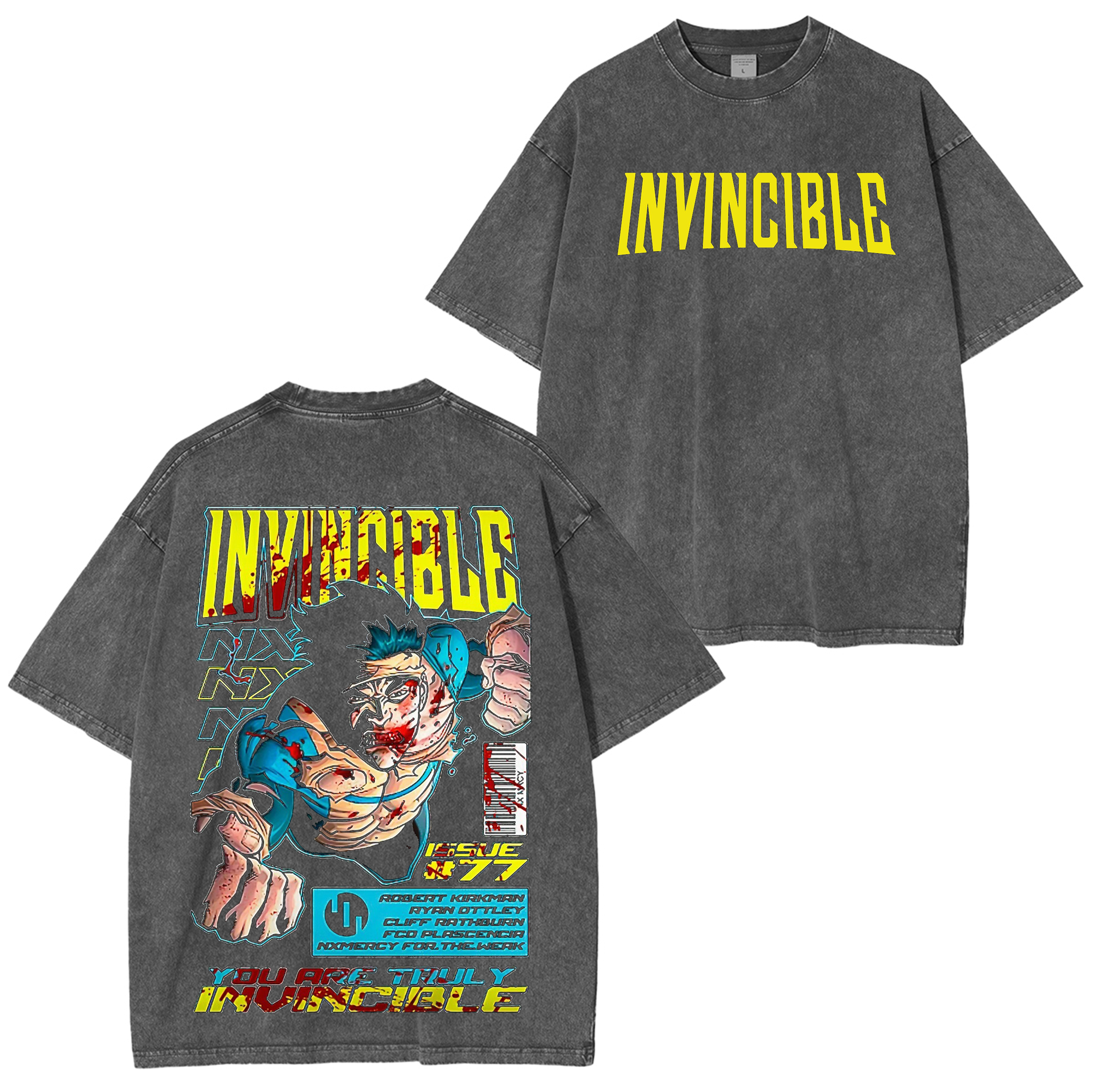 Invincible Essential Comic Vintage Washed T-shirt/Crewneck/Hoodie