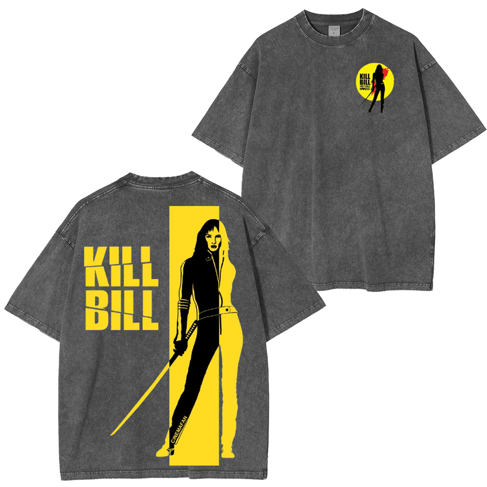 Kill BilI Unisex Washed T-Shirt