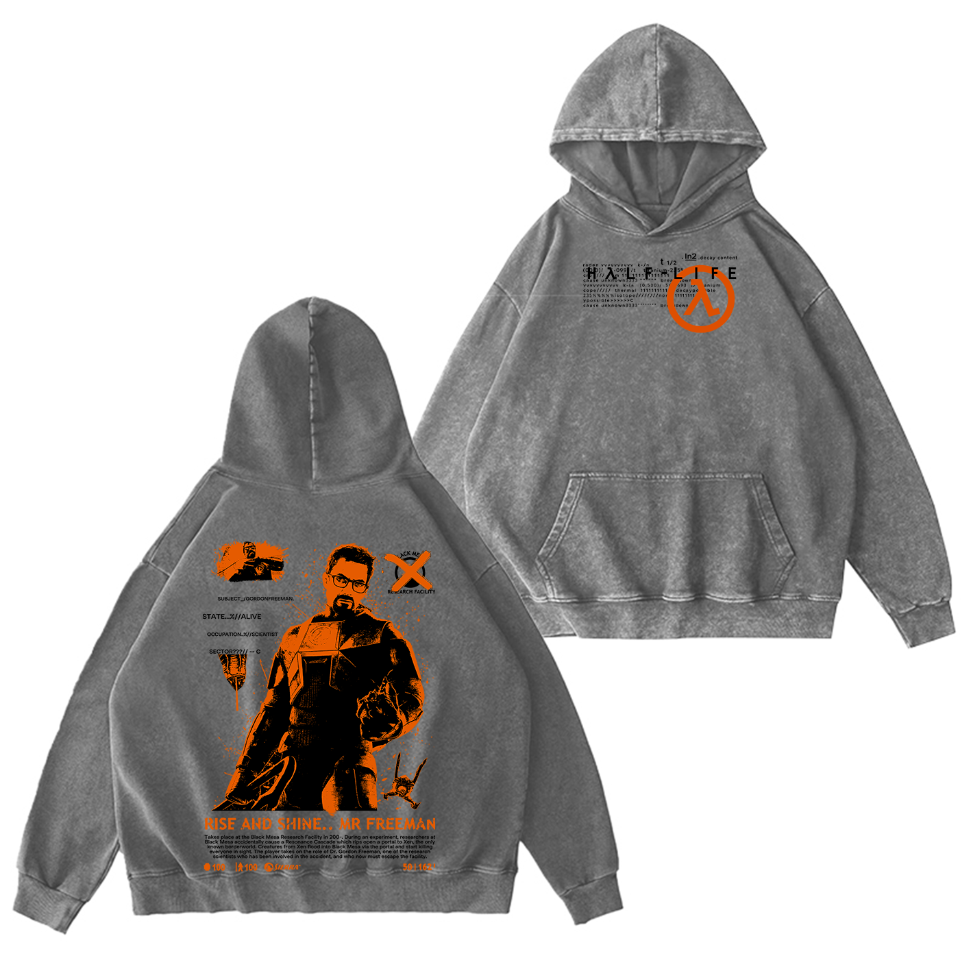 Half Life Oversized T-shirt/Crewneck/Hoodie