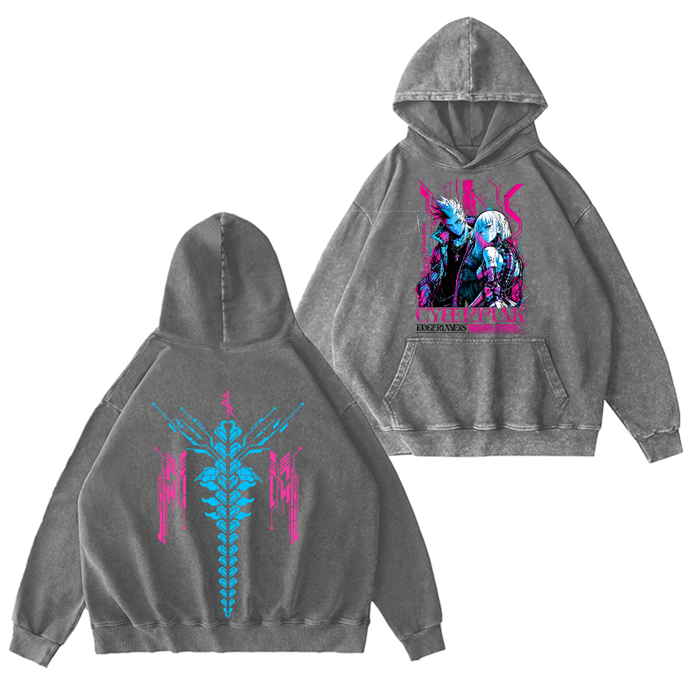 Lucy Cyberpunk Edgerunners  Oversized T-shirt/Crewneck/Hoodie