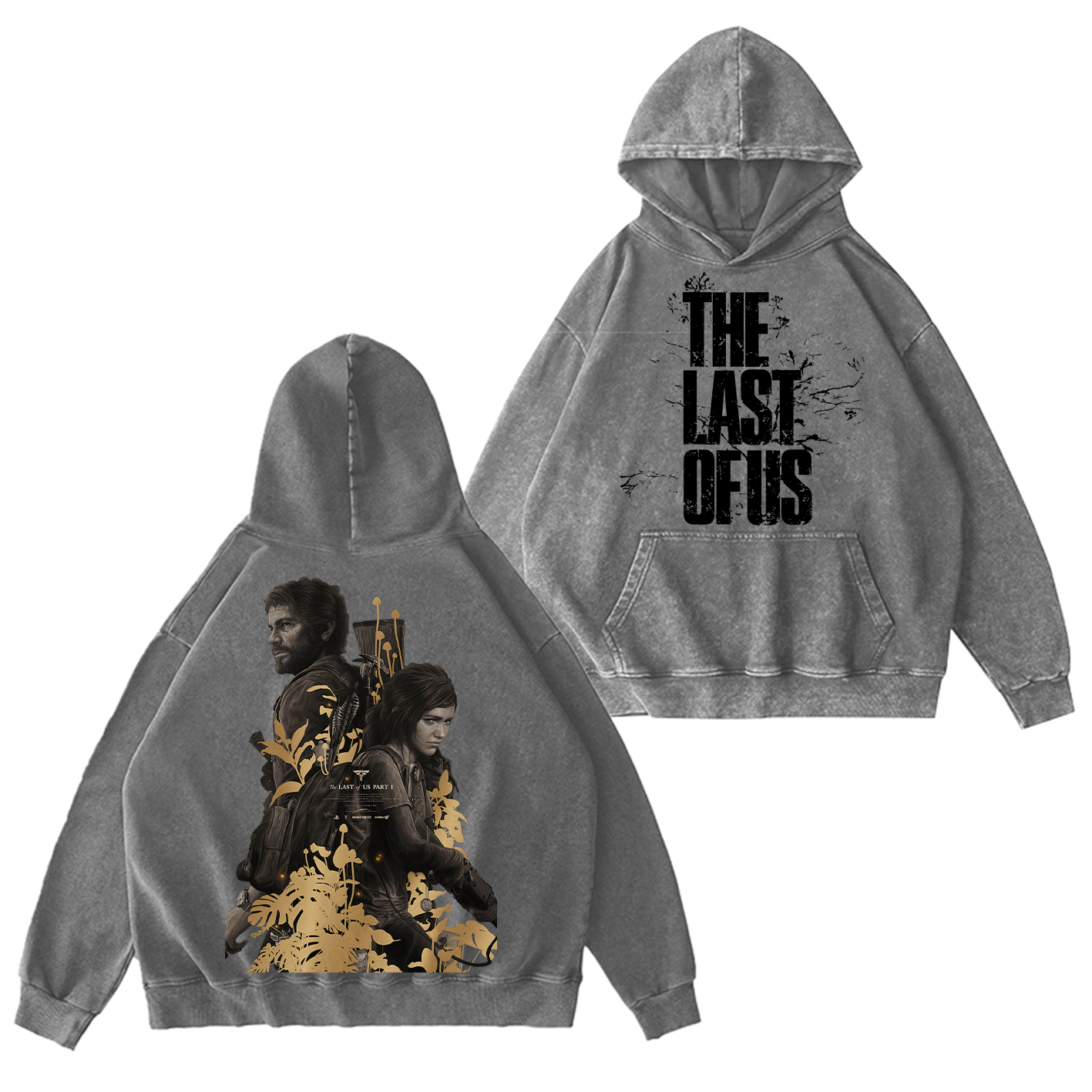 Vintage The Last of Us Unisex Washed T-Shirt