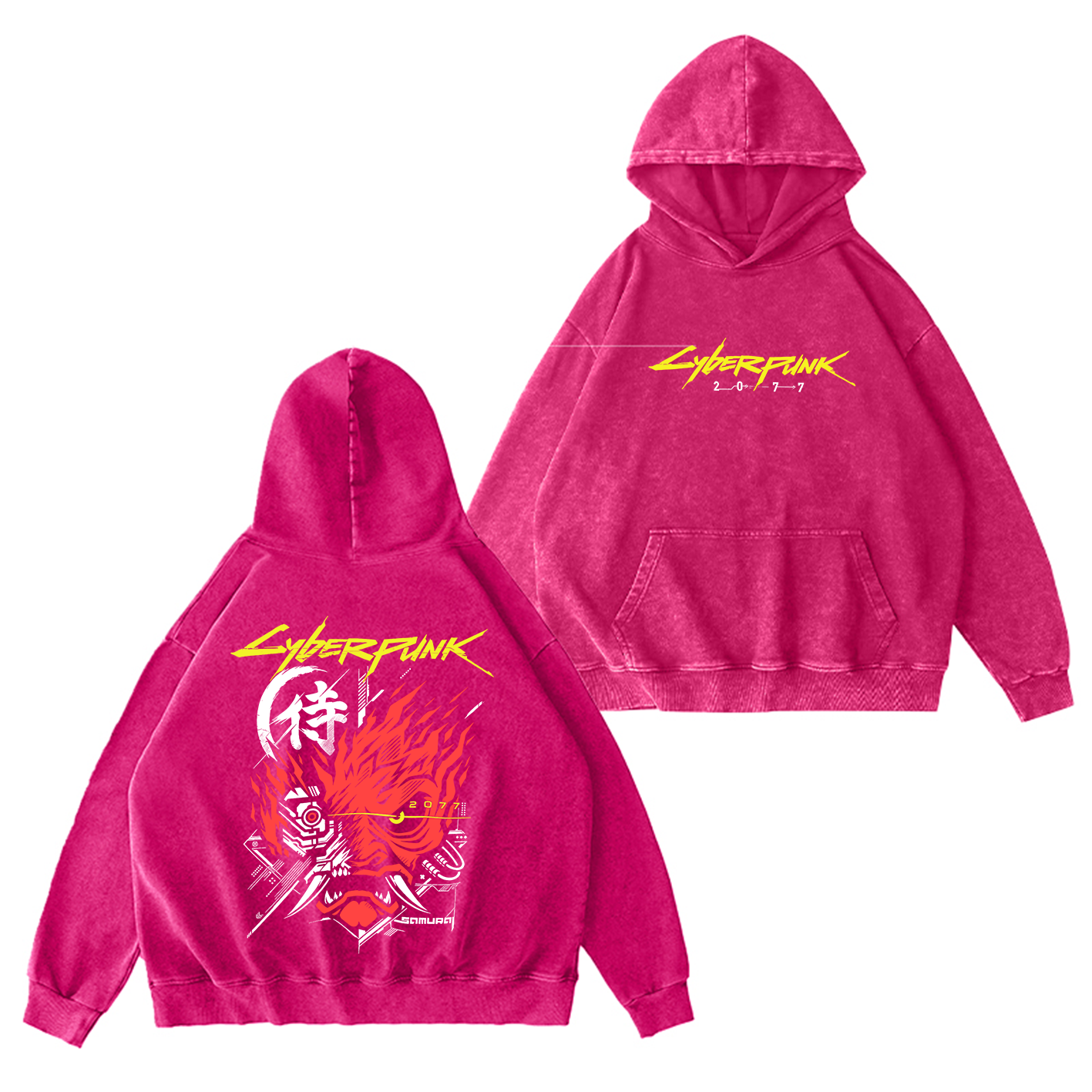 SAMURAI Cyberpunk Oversized T-shirt/Crewneck/Hoodie