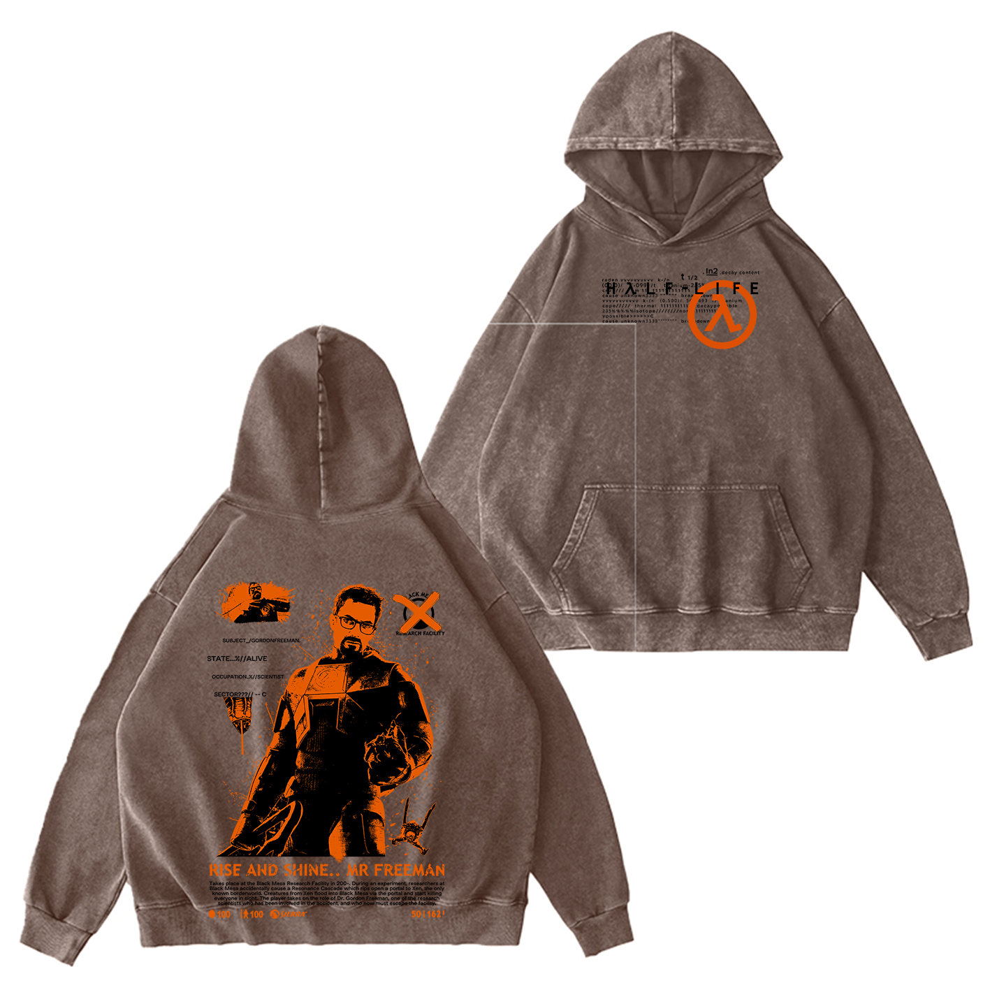Half Life Oversized T-shirt/Crewneck/Hoodie