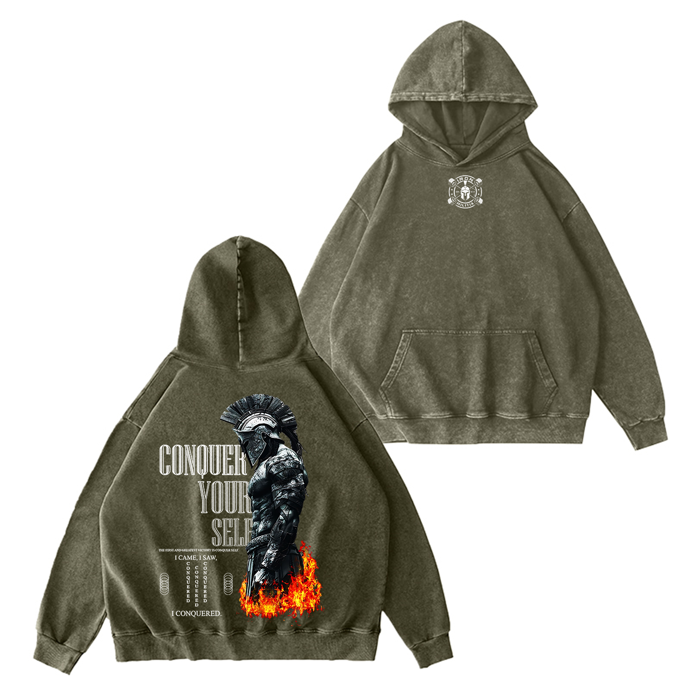 Conquer yourself Oversized T-shirt/Crewneck/Hoodie