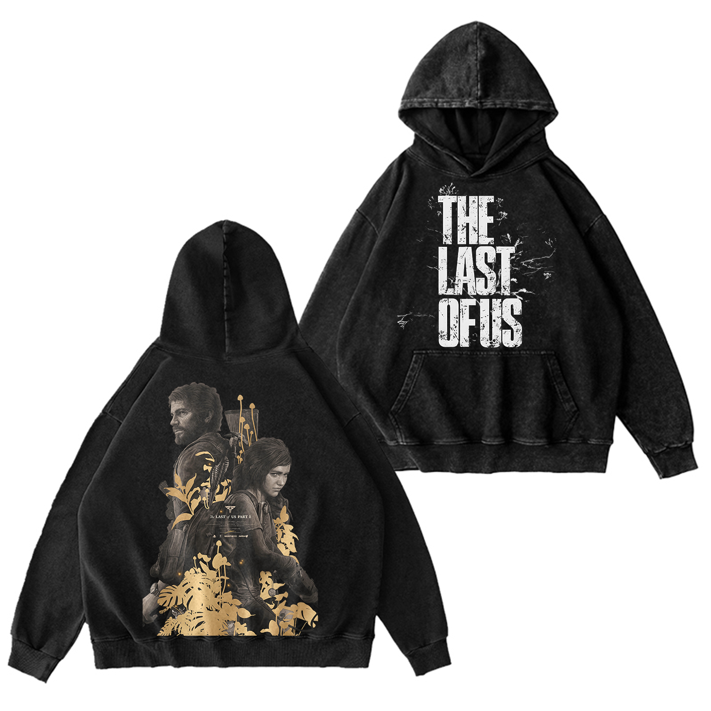 Vintage The Last of Us Unisex Washed T-Shirt