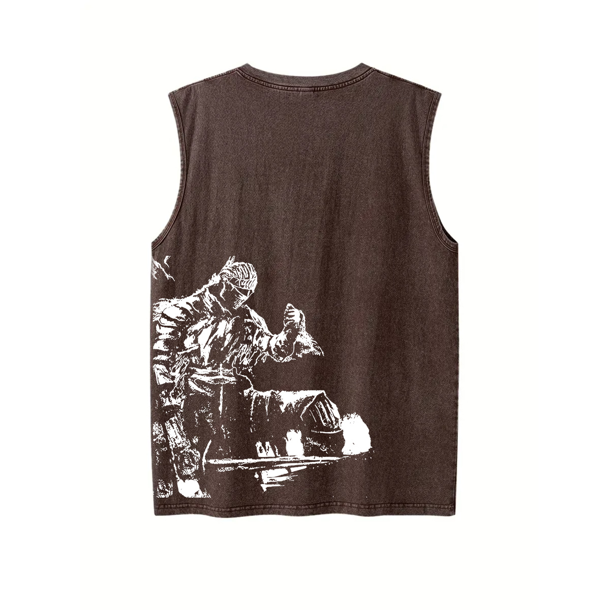 Dark Souls Unisex Washed Tank Top