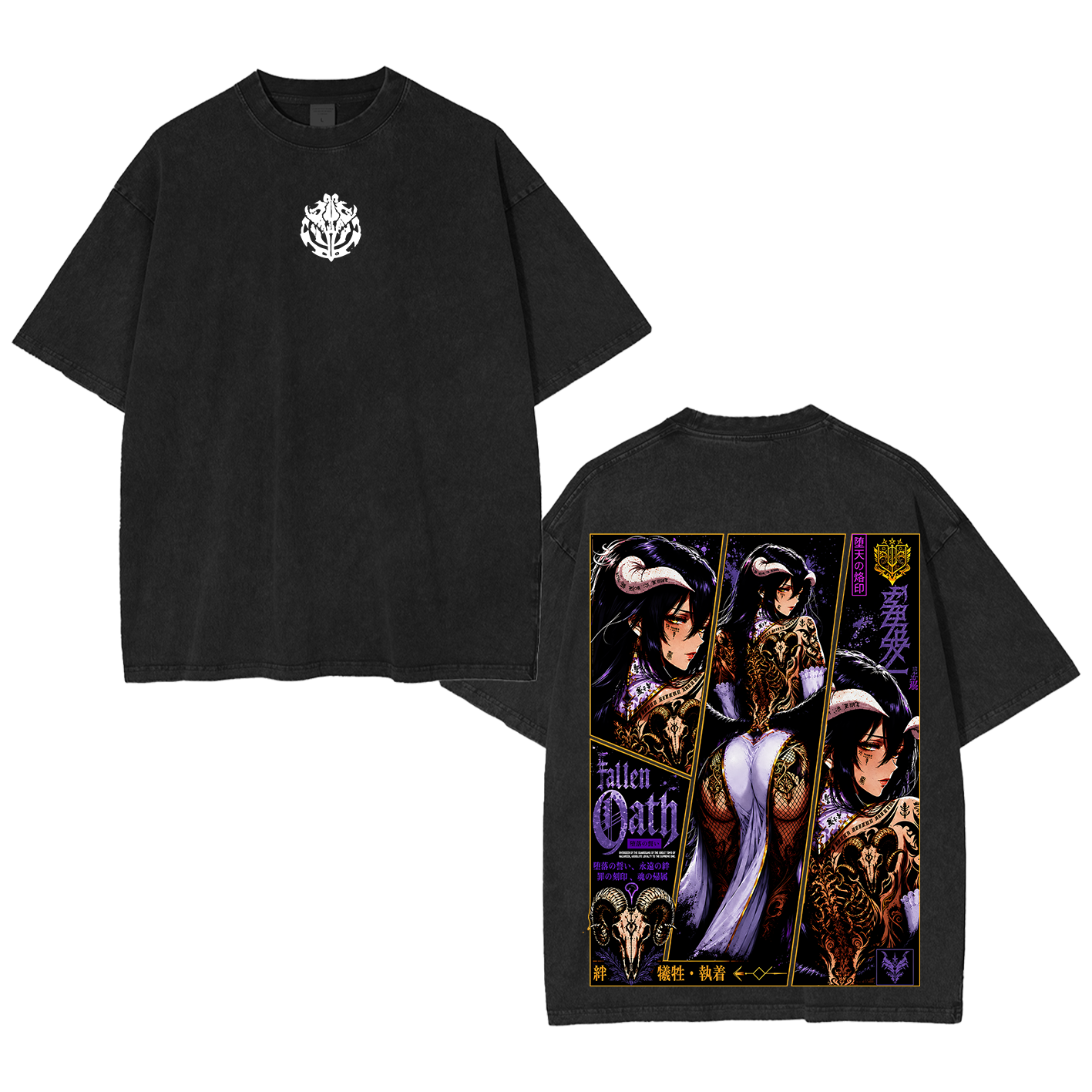 Overlord Unisex Washed T-Shirt