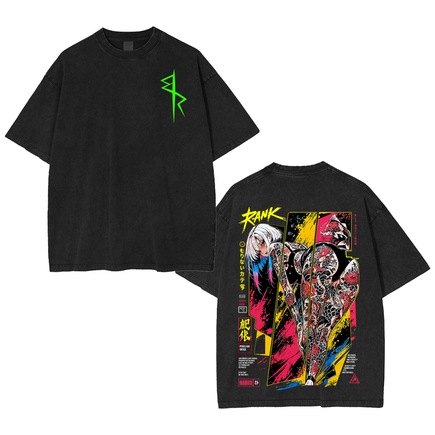Lucy Cyberpunk Oversized T-shirt/Crewneck/Hoodie