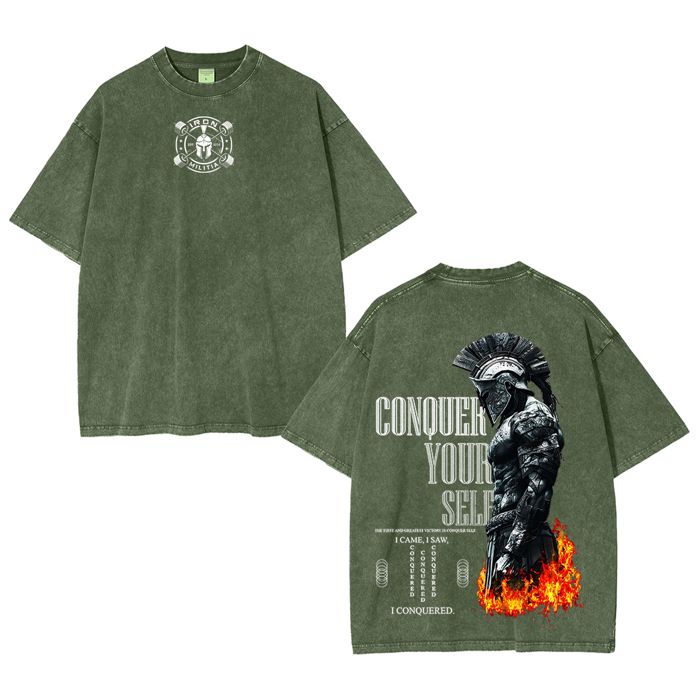 Conquer yourself Oversized T-shirt/Crewneck/Hoodie