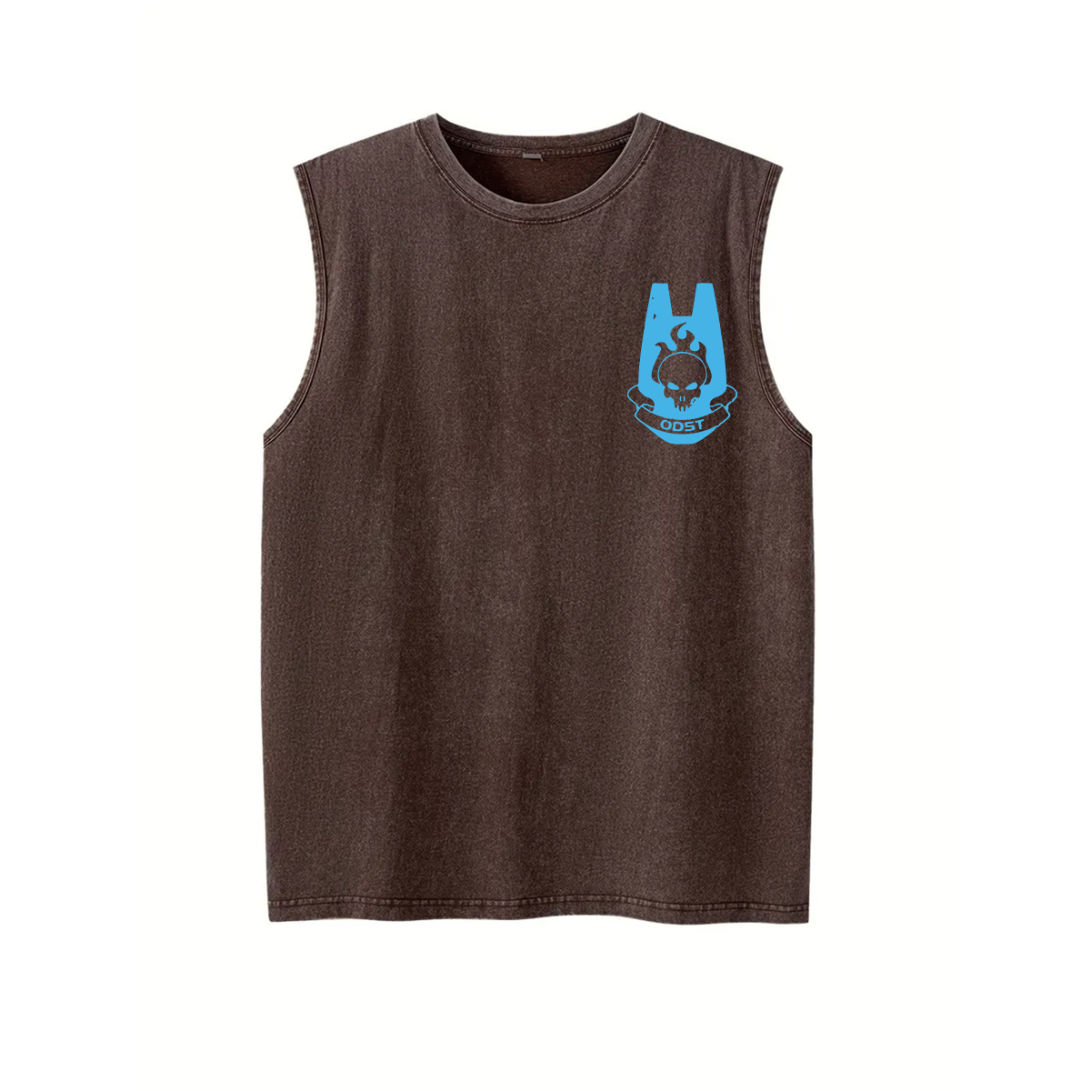 The Rockie Halo 3: ODST game 2 Sides Unisex Washed Tank Top