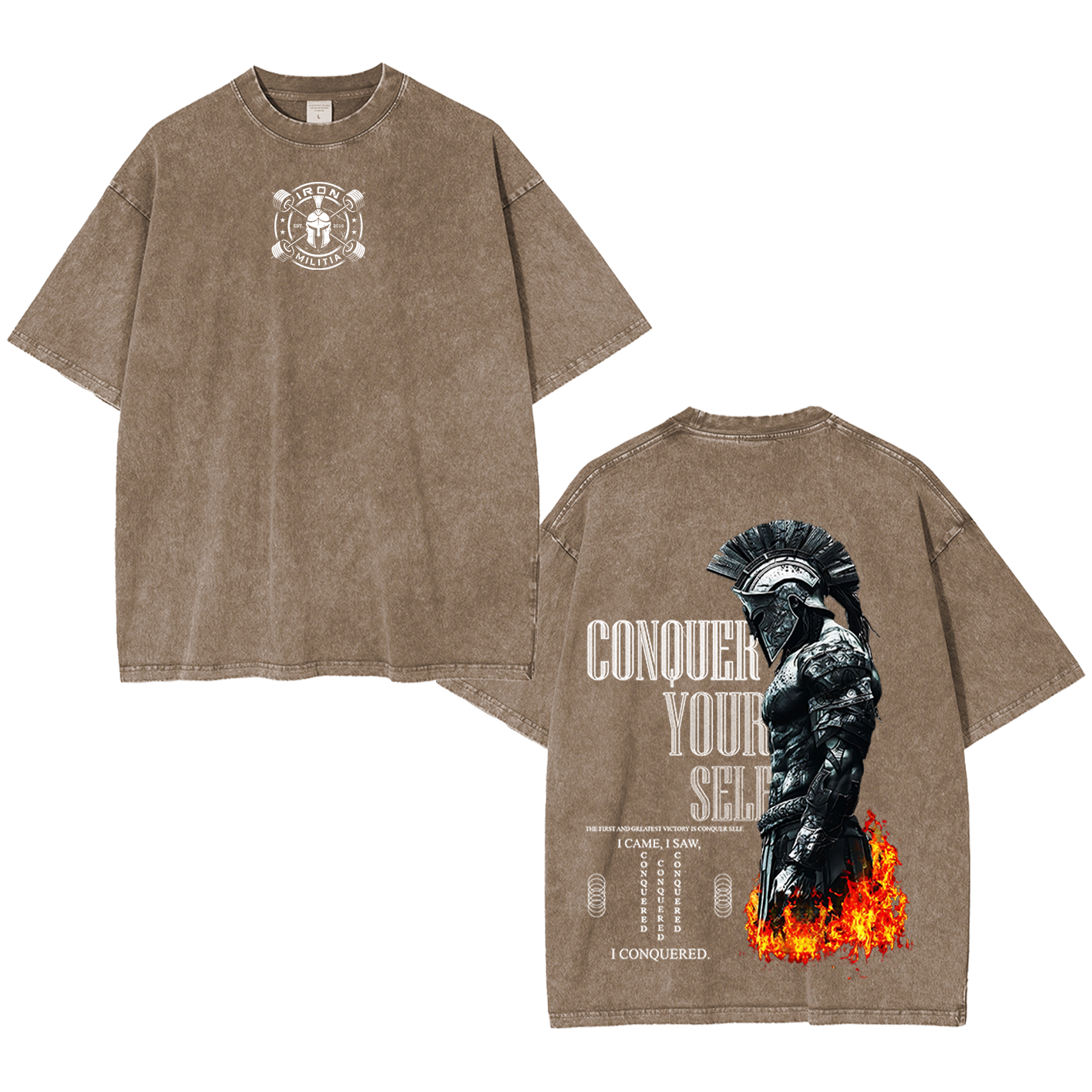 Conquer yourself Oversized T-shirt/Crewneck/Hoodie