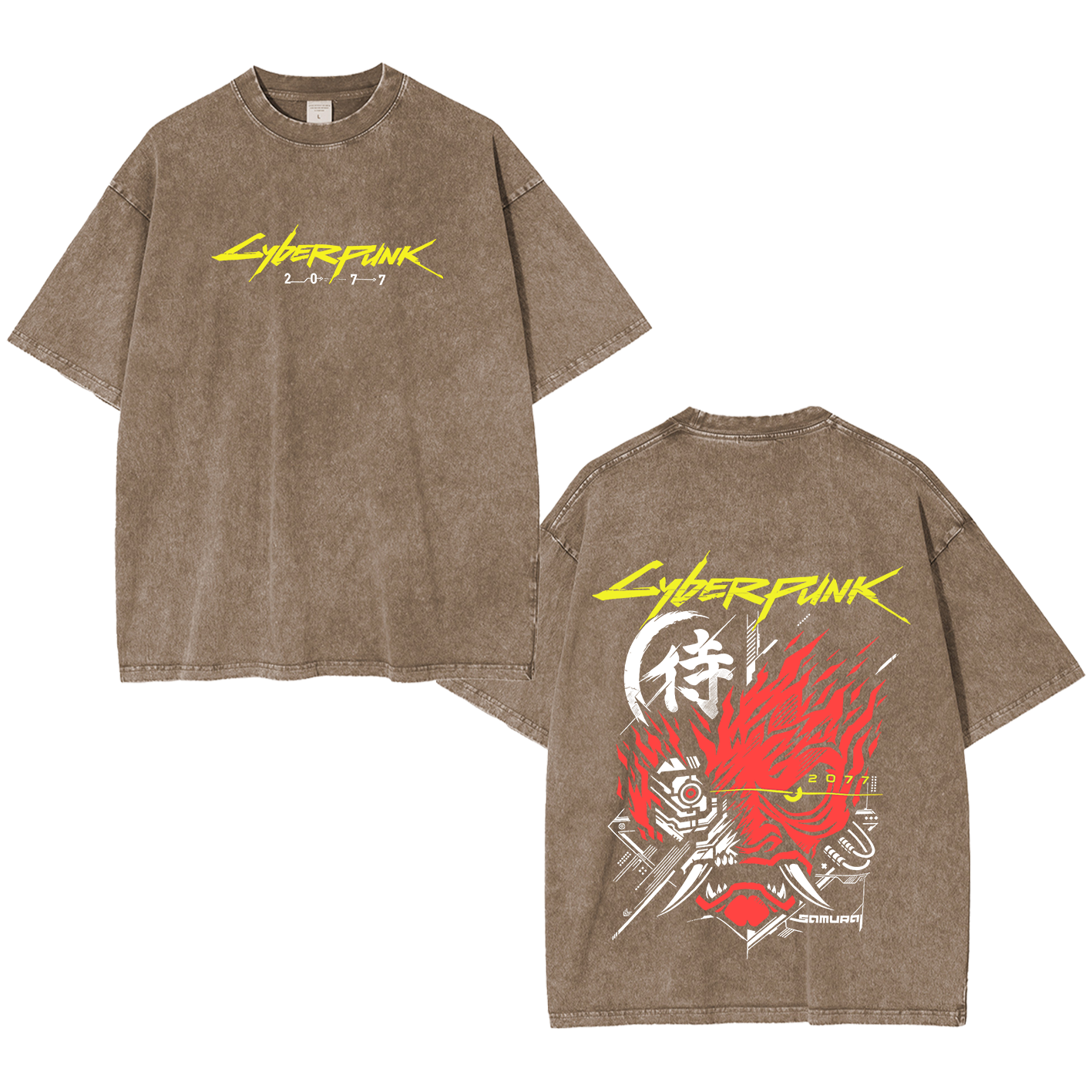 SAMURAI Cyberpunk Oversized T-shirt/Crewneck/Hoodie