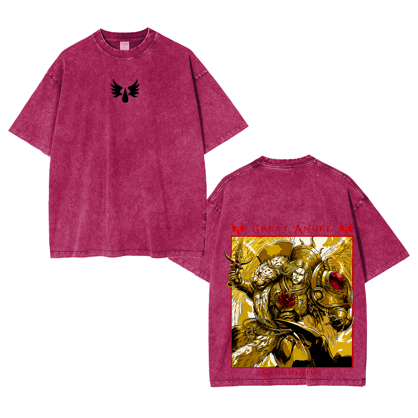 Unisex Washed T-Shirt-Back